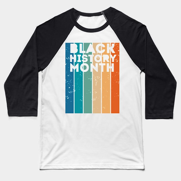 Copy of  Black History Month Baseball T-Shirt by moneeshbiswas